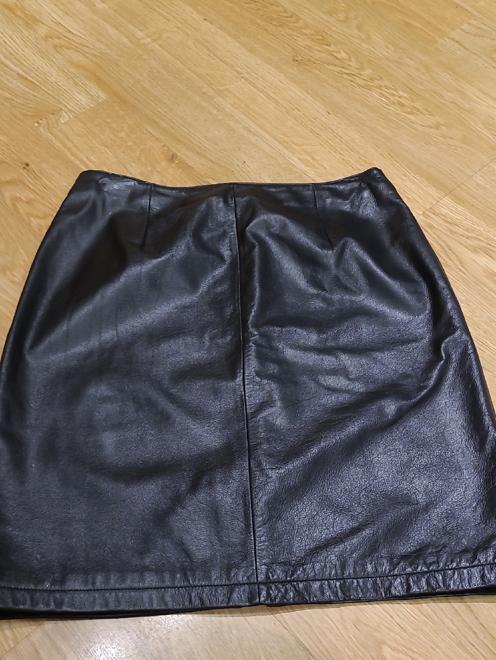 Black Leather Skirt